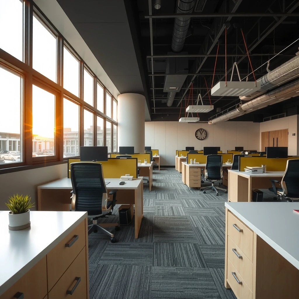 Organized office space