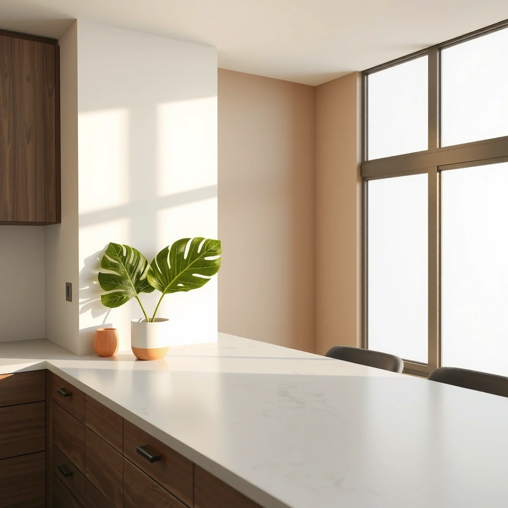 Clean kitchen interior